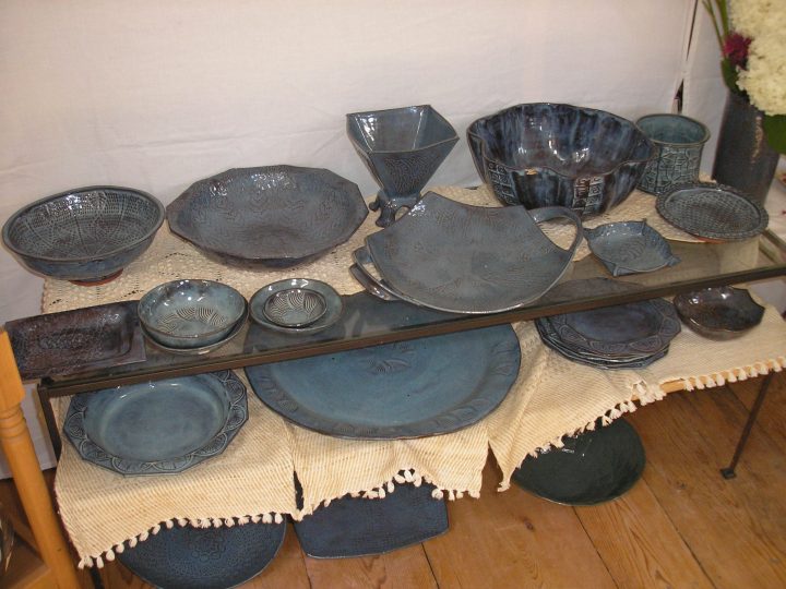 Ros Welchman's ceramics studio in Halcottsville
