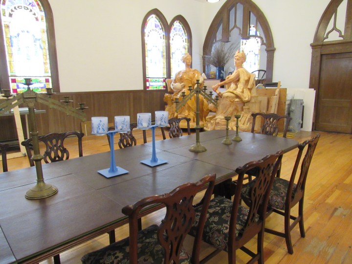 Brian's studio in Roxbury is located in a re-purposed church built in 1925 