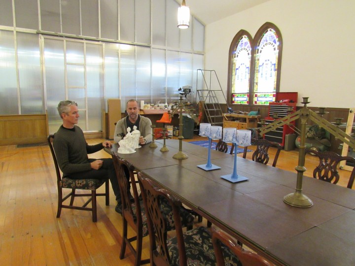 Brian and Brian discuss two miniatures of Lady Brooklyn and Lady Manhattan made with a 3D printer