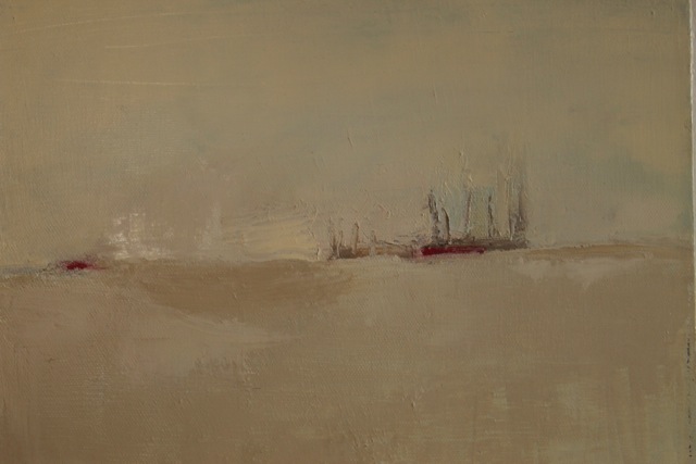 Landscape, oil on linen , 11 x 14. © Amy Masters. Contributed photo. 